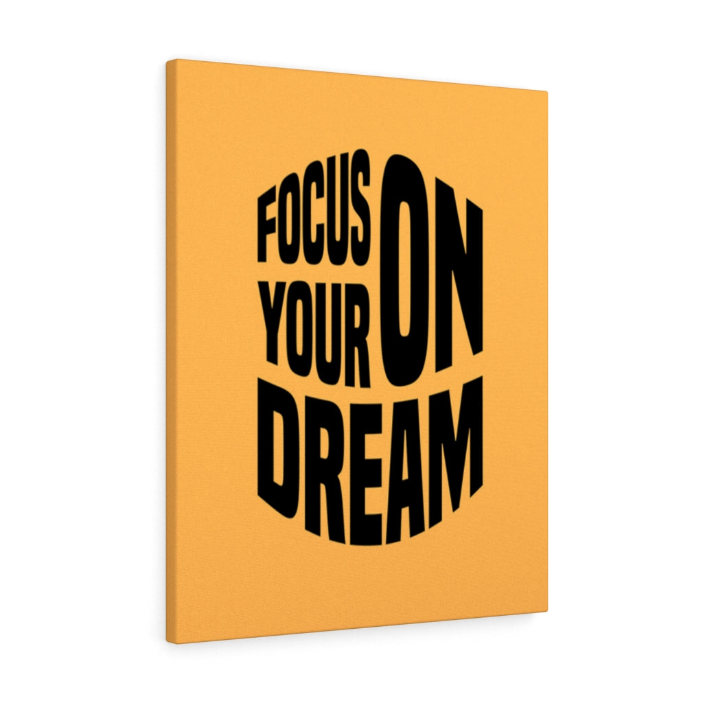 Scripture Walls Inspirational Wall Art Focus On Your Dream Wall Art Motivation Wall Decor for Home Office Gym Inspiring Success Quote Print Ready to Hang Unframed-Express Your Love Gifts
