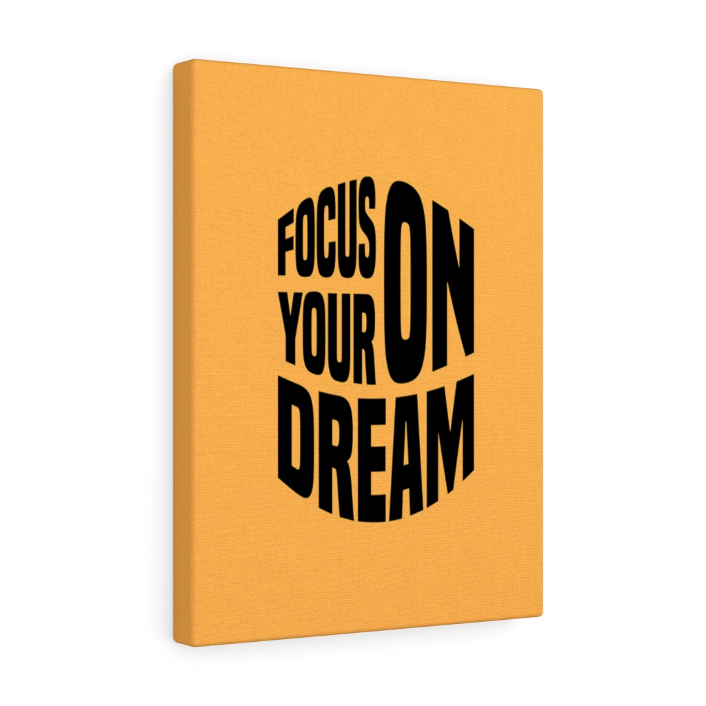 Scripture Walls Inspirational Wall Art Focus On Your Dream Wall Art Motivation Wall Decor for Home Office Gym Inspiring Success Quote Print Ready to Hang Unframed-Express Your Love Gifts