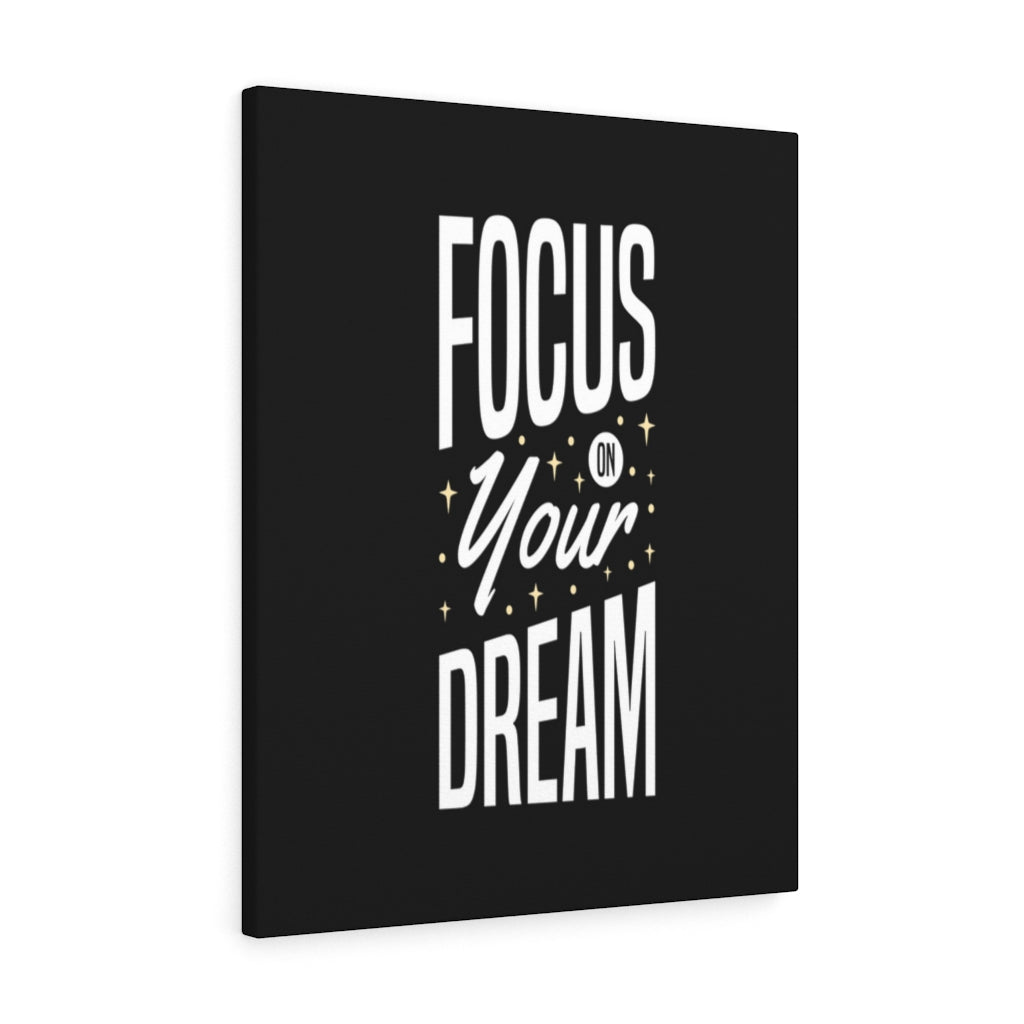 Scripture Walls Inspirational Wall Art Focus Your Dream Wall Art Motivation Wall Decor for Home Office Gym Inspiring Success Quote Print Ready to Hang Unframed-Express Your Love Gifts