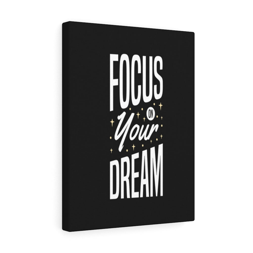 Scripture Walls Inspirational Wall Art Focus Your Dream Wall Art Motivation Wall Decor for Home Office Gym Inspiring Success Quote Print Ready to Hang Unframed-Express Your Love Gifts
