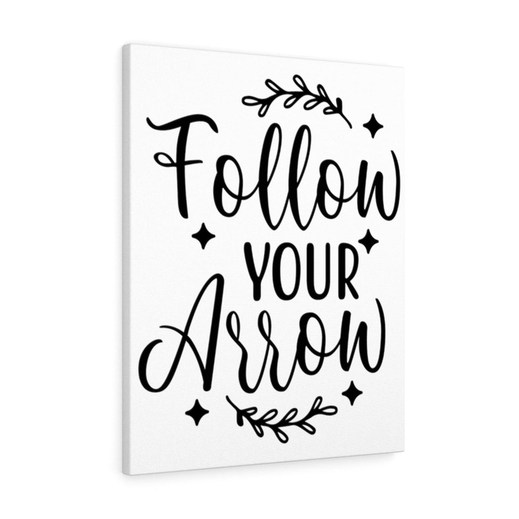 Scripture Walls Inspirational Wall Art Follow Your Arrow Wall Art Motivation Wall Decor for Home Office Gym Inspiring Success Quote Print Ready to Hang Unframed-Express Your Love Gifts
