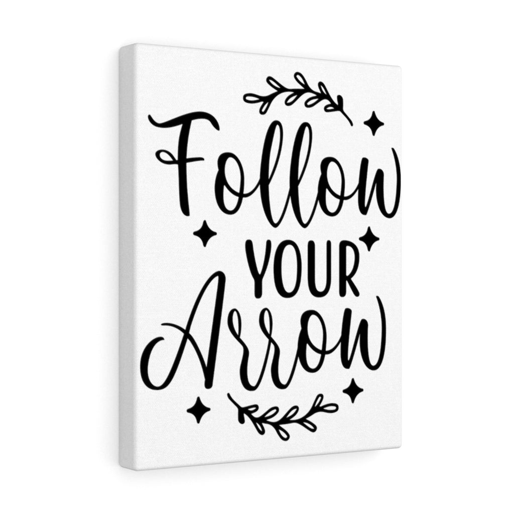 Scripture Walls Inspirational Wall Art Follow Your Arrow Wall Art Motivation Wall Decor for Home Office Gym Inspiring Success Quote Print Ready to Hang Unframed-Express Your Love Gifts