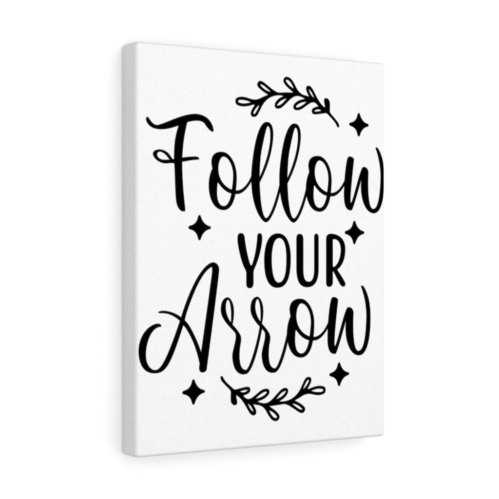 Scripture Walls Inspirational Wall Art Follow Your Arrow Wall Art Motivation Wall Decor for Home Office Gym Inspiring Success Quote Print Ready to Hang Unframed-Express Your Love Gifts