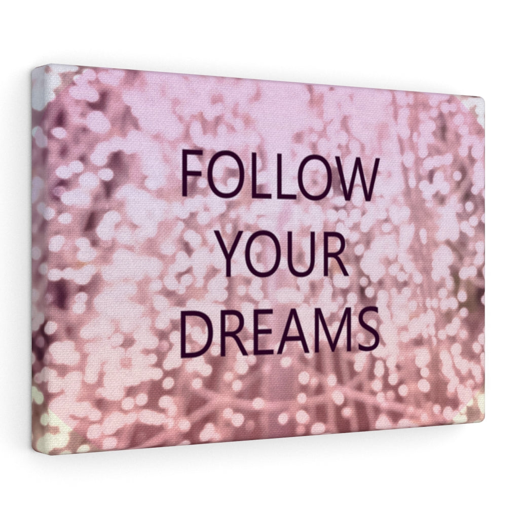 Scripture Walls Inspirational Wall Art Follow Your Dream's Motivational Print Ready to Hang Artwork Unframed-Express Your Love Gifts