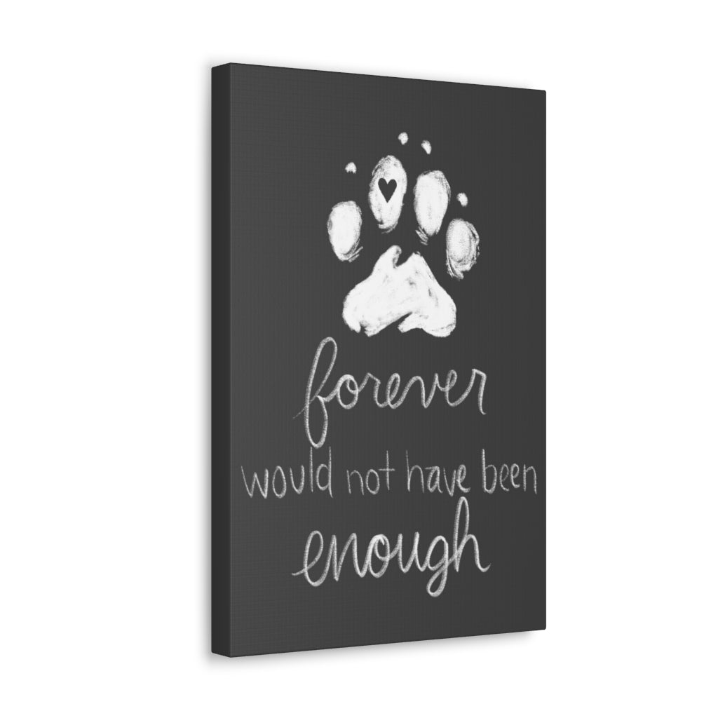 Scripture Walls Inspirational Wall Art Forever Not Enough Motivation Wall Decor for Home Office Gym Inspiring Success Quote Print Ready to Hang Unframed-Express Your Love Gifts