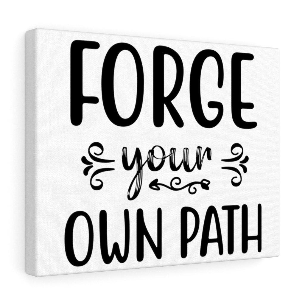 Scripture Walls Inspirational Wall Art Forge Your Own Path Wall Art Motivation Wall Decor for Home Office Gym Inspiring Success Quote Print Ready to Hang Unframed-Express Your Love Gifts