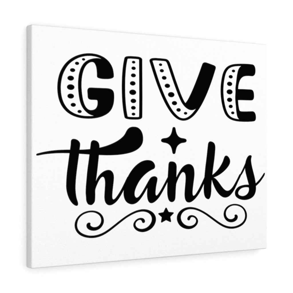 Scripture Walls Inspirational Wall Art Give Thanks Wall Art Motivation Wall Decor for Home Office Gym Inspiring Success Quote Print Ready to Hang Unframed-Express Your Love Gifts