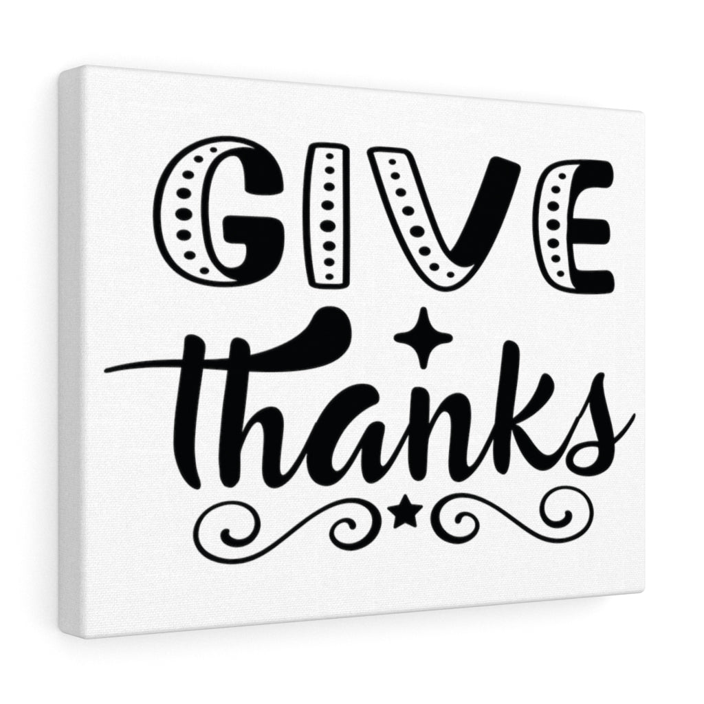 Scripture Walls Inspirational Wall Art Give Thanks Wall Art Motivation Wall Decor for Home Office Gym Inspiring Success Quote Print Ready to Hang Unframed-Express Your Love Gifts