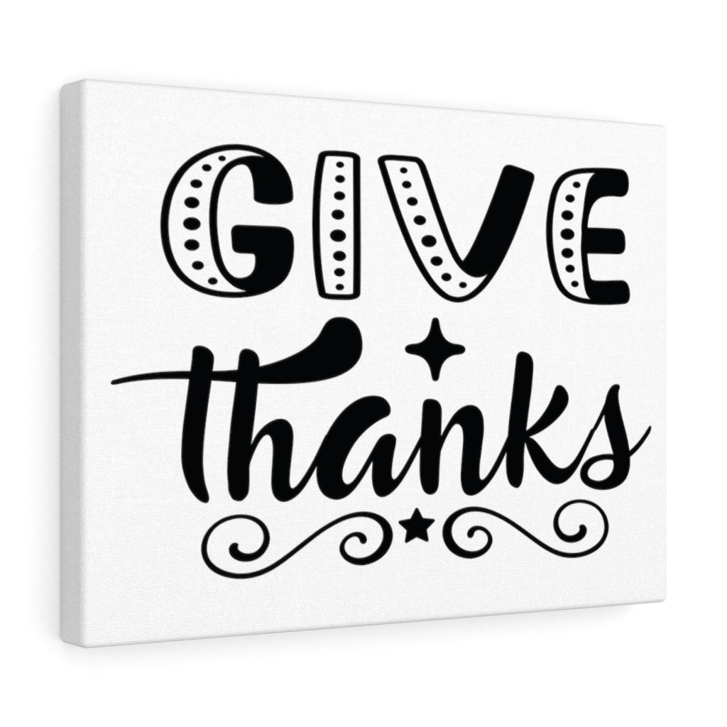 Scripture Walls Inspirational Wall Art Give Thanks Wall Art Motivation Wall Decor for Home Office Gym Inspiring Success Quote Print Ready to Hang Unframed-Express Your Love Gifts