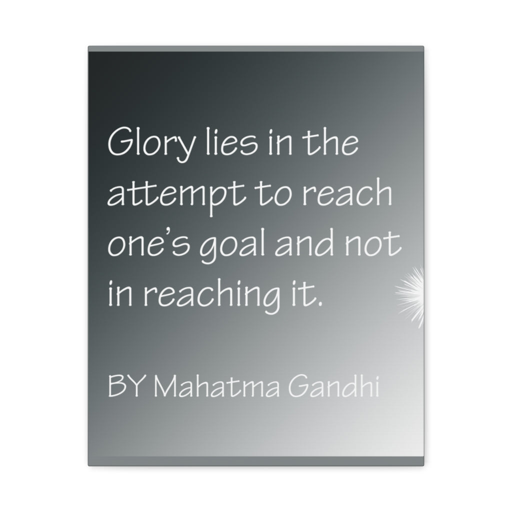 Scripture Walls Inspirational Wall Art Glory Lies In Goal Motivation Wall Decor for Home Office Gym Inspiring Success Quote Print Ready to Hang Unframed-Express Your Love Gifts