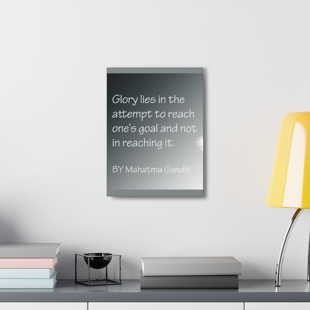 Scripture Walls Inspirational Wall Art Glory Lies In Goal Motivation Wall Decor for Home Office Gym Inspiring Success Quote Print Ready to Hang Unframed-Express Your Love Gifts
