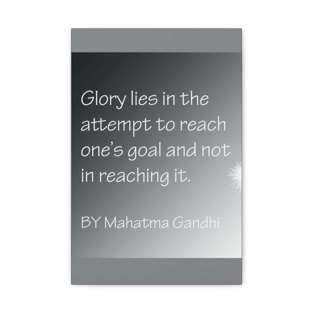 Scripture Walls Inspirational Wall Art Glory Lies In Goal Motivation Wall Decor for Home Office Gym Inspiring Success Quote Print Ready to Hang Unframed-Express Your Love Gifts