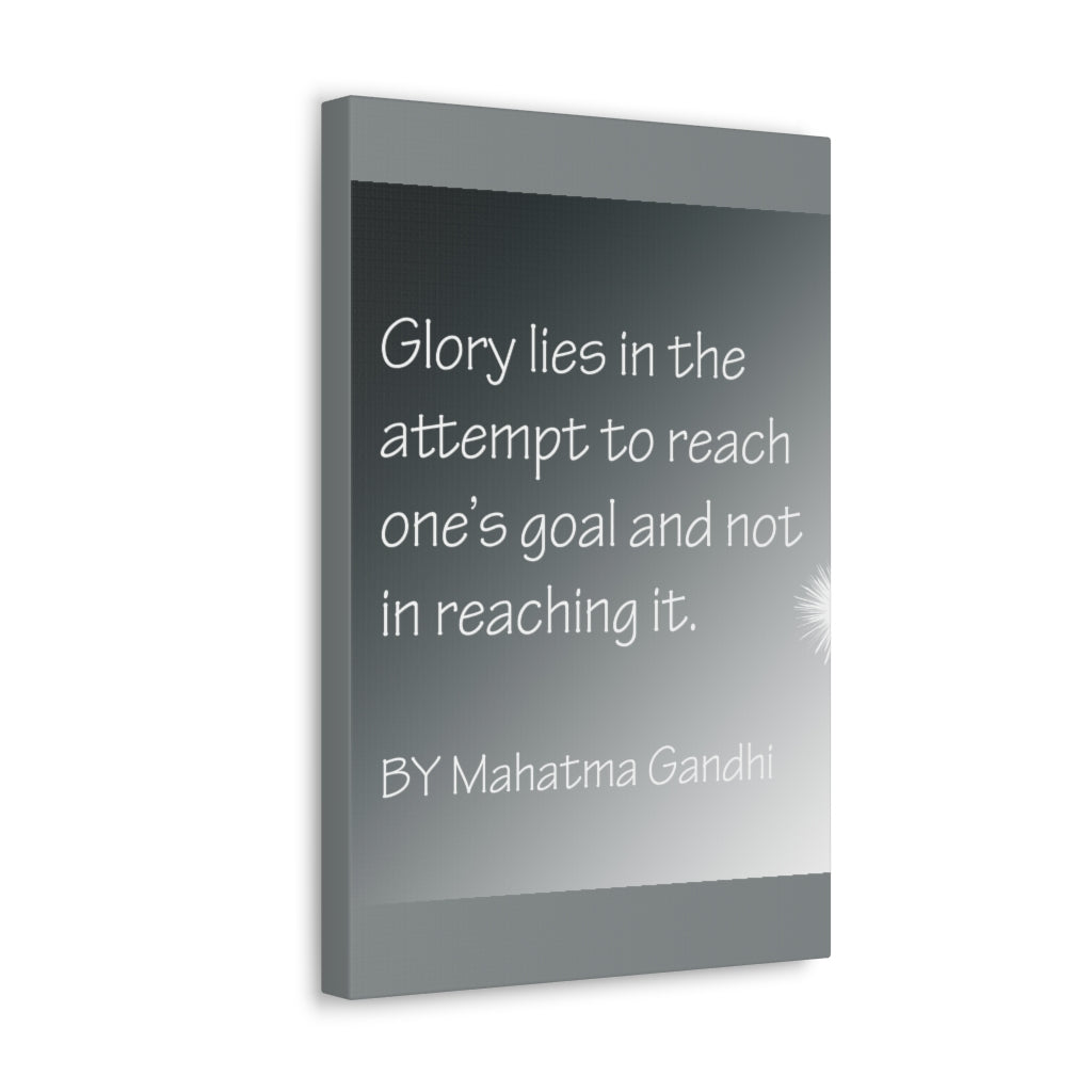 Scripture Walls Inspirational Wall Art Glory Lies In Goal Motivation Wall Decor for Home Office Gym Inspiring Success Quote Print Ready to Hang Unframed-Express Your Love Gifts