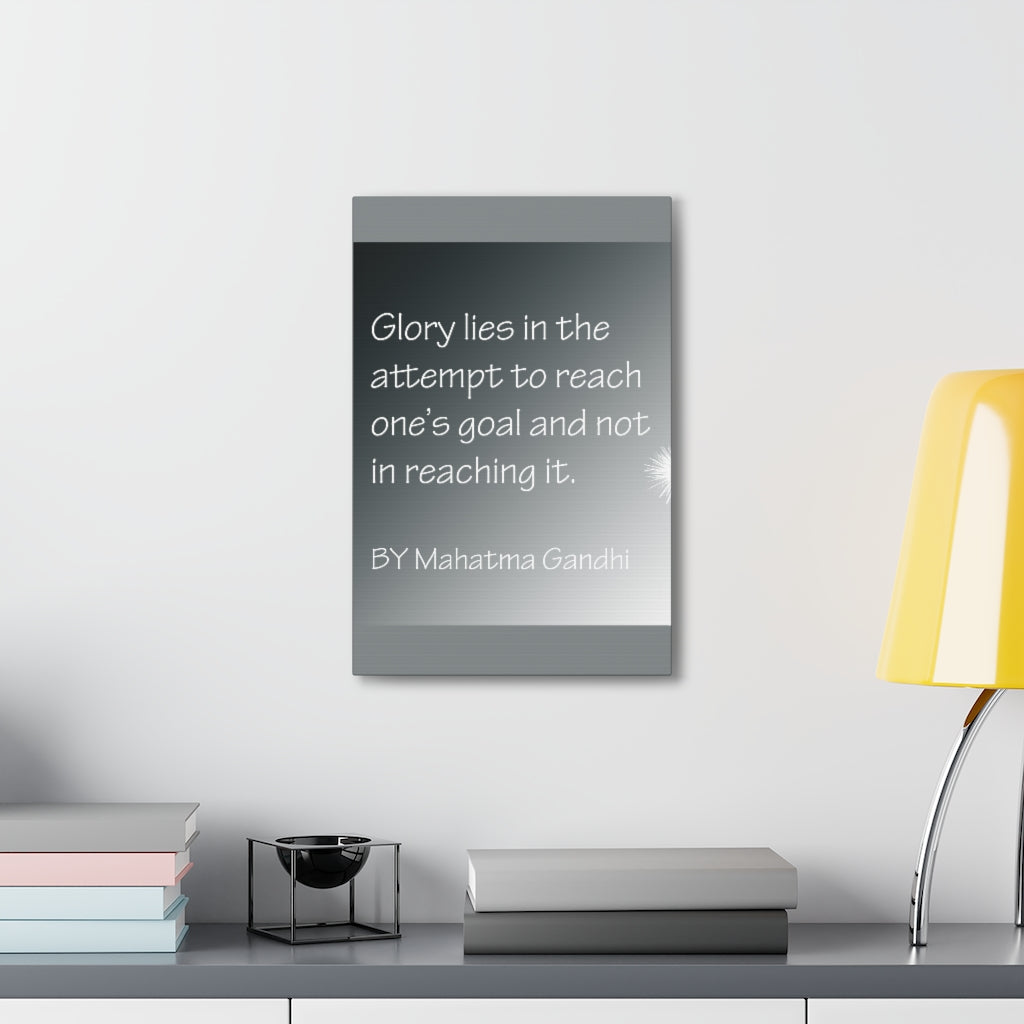 Scripture Walls Inspirational Wall Art Glory Lies In Goal Motivation Wall Decor for Home Office Gym Inspiring Success Quote Print Ready to Hang Unframed-Express Your Love Gifts