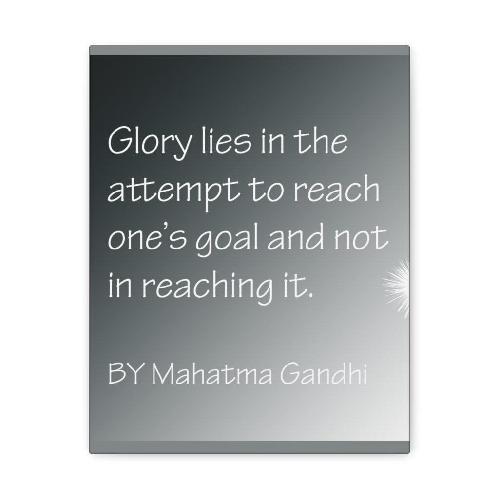 Scripture Walls Inspirational Wall Art Glory Lies In Goal Motivation Wall Decor for Home Office Gym Inspiring Success Quote Print Ready to Hang Unframed-Express Your Love Gifts