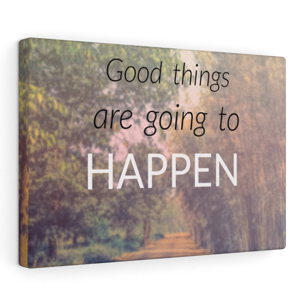 Scripture Walls Inspirational Wall Art Good Things Are Going To Happen Motivational Print Ready to Hang Artwork Unframed-Express Your Love Gifts