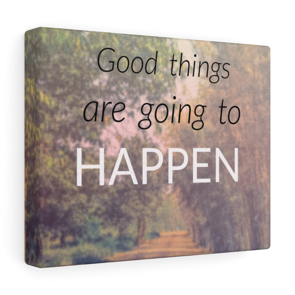 Scripture Walls Inspirational Wall Art Good Things Are Going To Happen Motivational Print Ready to Hang Artwork Unframed-Express Your Love Gifts
