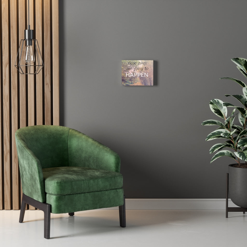 Scripture Walls Inspirational Wall Art Good Things Are Going To Happen Motivational Print Ready to Hang Artwork Unframed-Express Your Love Gifts