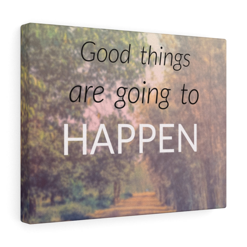 Scripture Walls Inspirational Wall Art Good Things Are Going To Happen Motivational Print Ready to Hang Artwork Unframed-Express Your Love Gifts