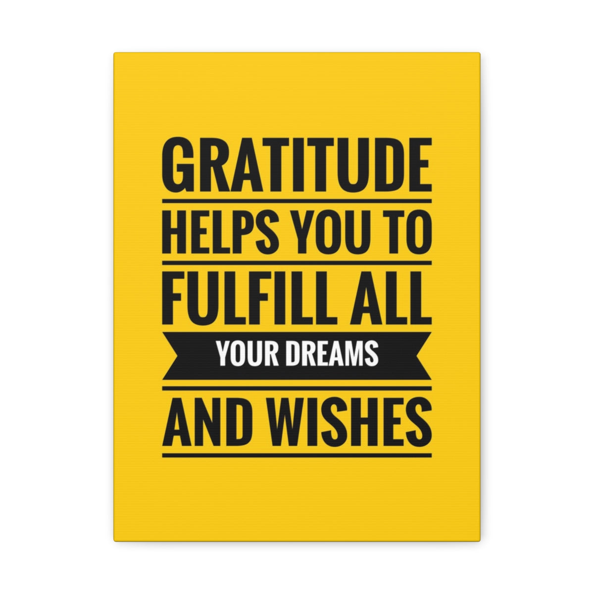 Scripture Walls Inspirational Wall Art Gratitude Fulfill Your Dreams Motivation Wall Decor for Home Office Gym Inspiring Success Quote Print Ready to Hang Unframed-Express Your Love Gifts