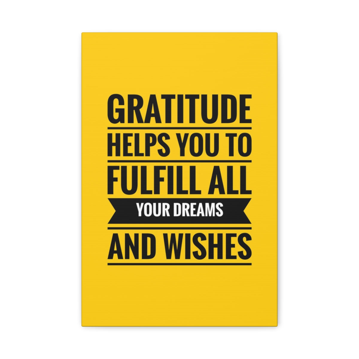 Scripture Walls Inspirational Wall Art Gratitude Fulfill Your Dreams Motivation Wall Decor for Home Office Gym Inspiring Success Quote Print Ready to Hang Unframed-Express Your Love Gifts