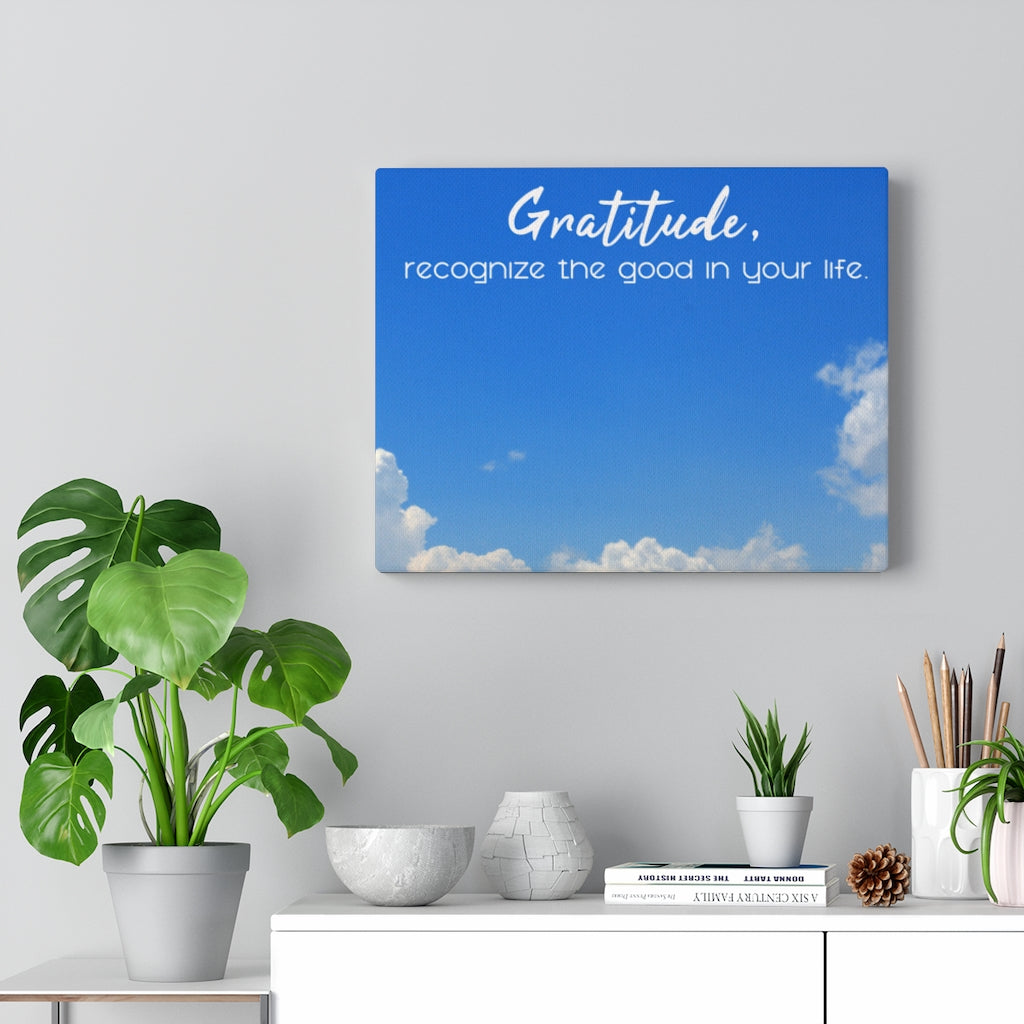 Scripture Walls Inspirational Wall Art Gratitude Recognize The Good Motivational Print Ready to Hang Artwork Unframed-Express Your Love Gifts