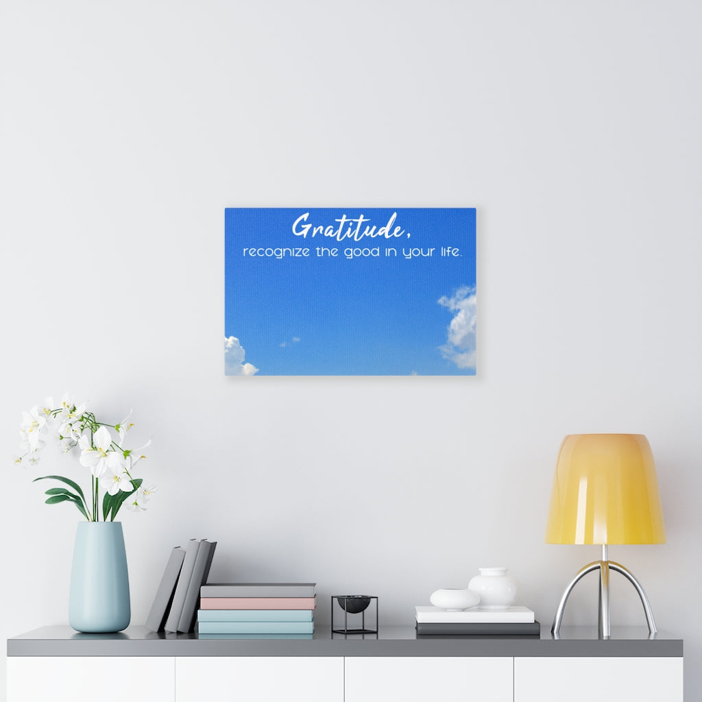 Scripture Walls Inspirational Wall Art Gratitude Recognize The Good Motivational Print Ready to Hang Artwork Unframed-Express Your Love Gifts