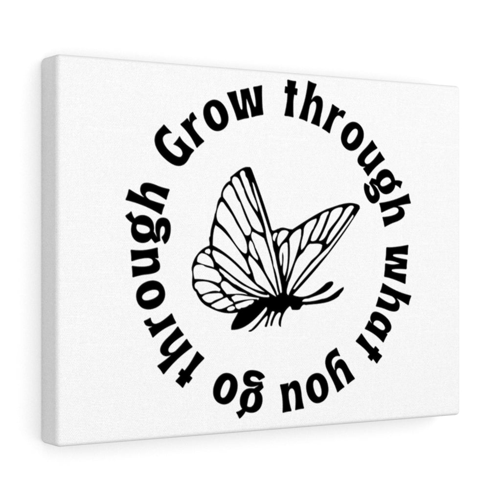 Scripture Walls Inspirational Wall Art Grow Through Wall Art Motivation Wall Decor for Home Office Gym Inspiring Success Quote Print Ready to Hang Unframed-Express Your Love Gifts