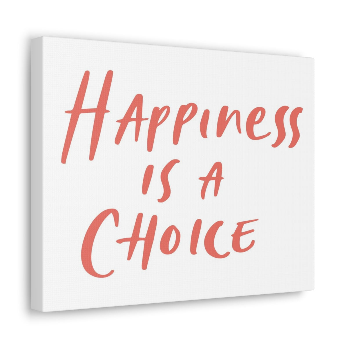 Scripture Walls Inspirational Wall Art Happiness Is A Choice Red Motivation Wall Decor for Home Office Gym Inspiring Success Quote Print Ready to Hang Unframed-Express Your Love Gifts