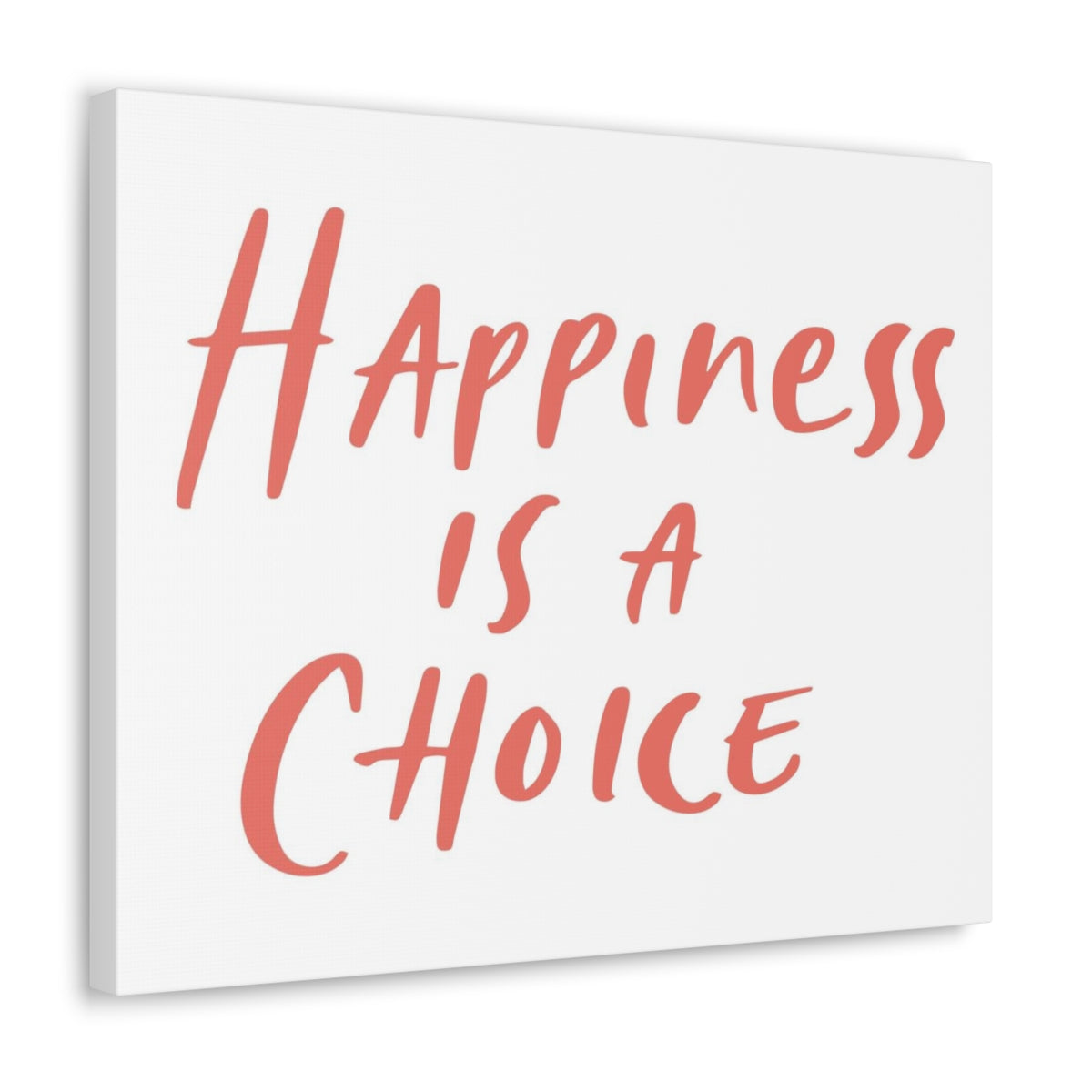 Scripture Walls Inspirational Wall Art Happiness Is A Choice Red Motivation Wall Decor for Home Office Gym Inspiring Success Quote Print Ready to Hang Unframed-Express Your Love Gifts