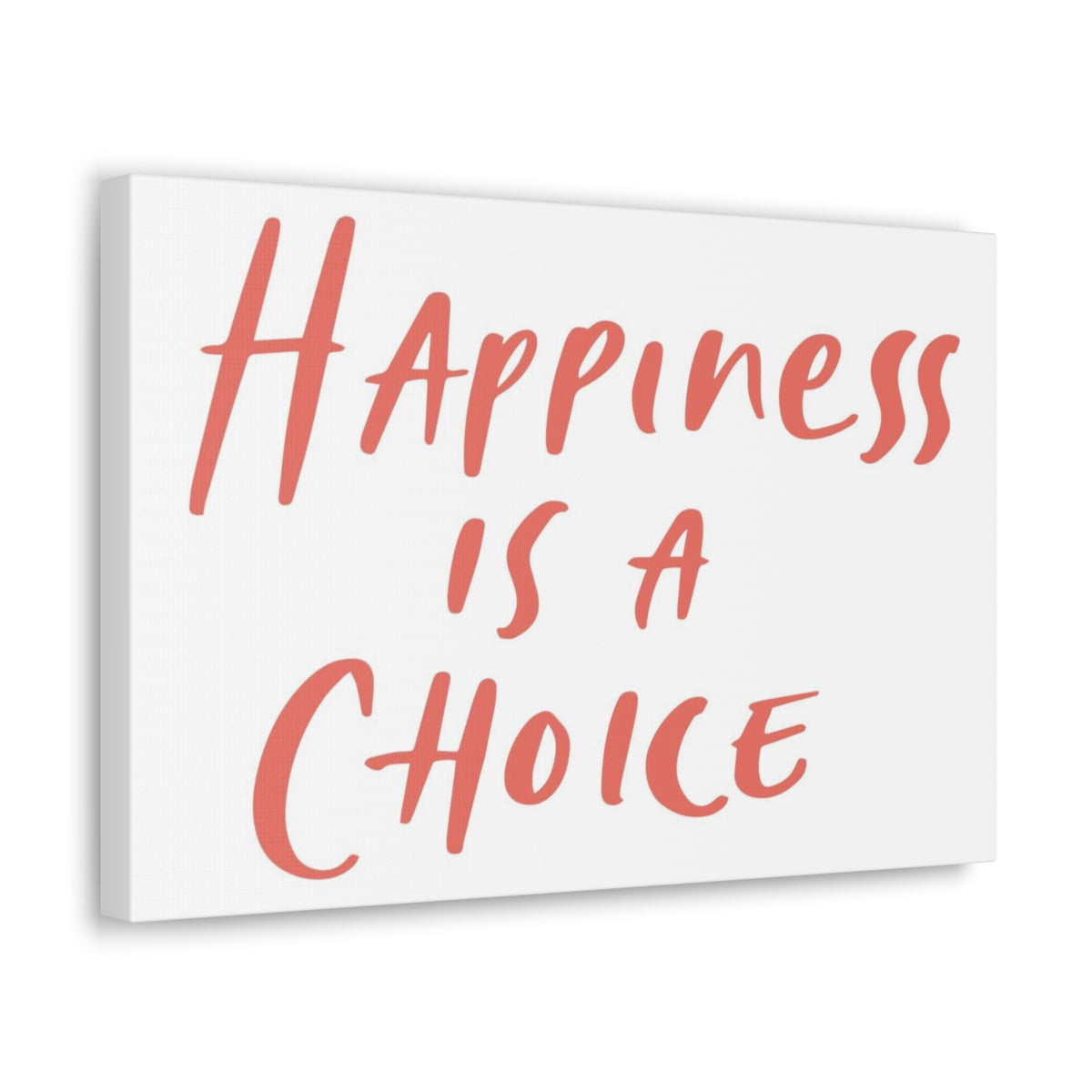 Scripture Walls Inspirational Wall Art Happiness Is A Choice Red Motivation Wall Decor for Home Office Gym Inspiring Success Quote Print Ready to Hang Unframed-Express Your Love Gifts