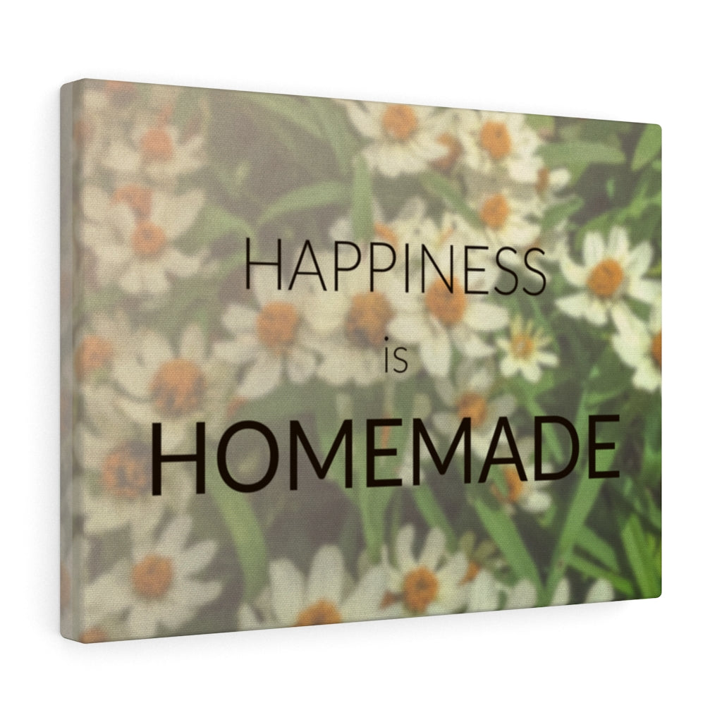 Scripture Walls Inspirational Wall Art Happiness Is Homemade Motivational Print Ready to Hang Artwork Unframed-Express Your Love Gifts
