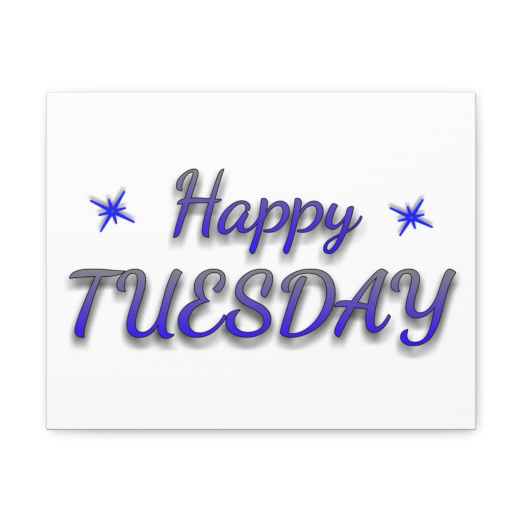 Scripture Walls Inspirational Wall Art Happy Tuesday Motivation Wall Decor for Home Office Gym Inspiring Success Quote Print Ready to Hang Unframed-Express Your Love Gifts