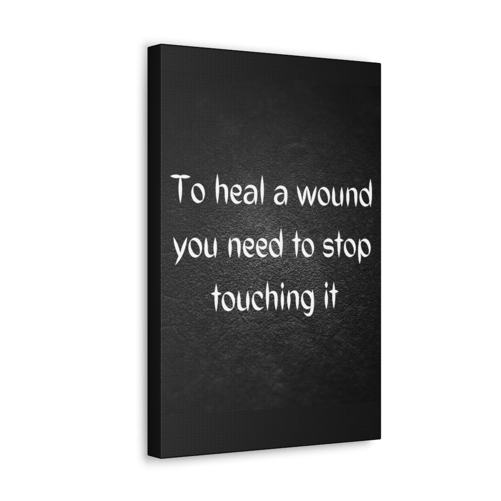 Scripture Walls Inspirational Wall Art Heal A Wound Motivation Wall Decor for Home Office Gym Inspiring Success Quote Print Ready to Hang Unframed-Express Your Love Gifts