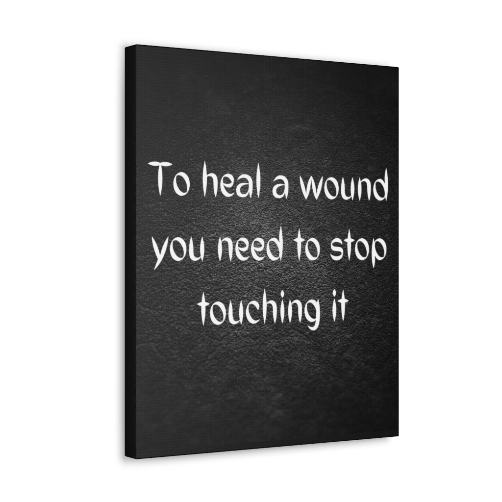 Scripture Walls Inspirational Wall Art Heal A Wound Motivation Wall Decor for Home Office Gym Inspiring Success Quote Print Ready to Hang Unframed-Express Your Love Gifts