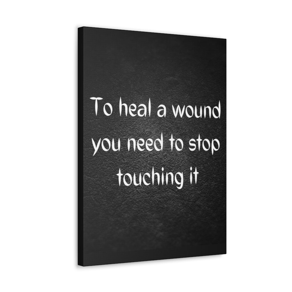Scripture Walls Inspirational Wall Art Heal A Wound Motivation Wall Decor for Home Office Gym Inspiring Success Quote Print Ready to Hang Unframed-Express Your Love Gifts