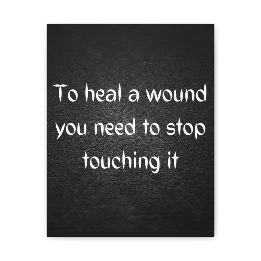 Scripture Walls Inspirational Wall Art Heal A Wound Motivation Wall Decor for Home Office Gym Inspiring Success Quote Print Ready to Hang Unframed-Express Your Love Gifts