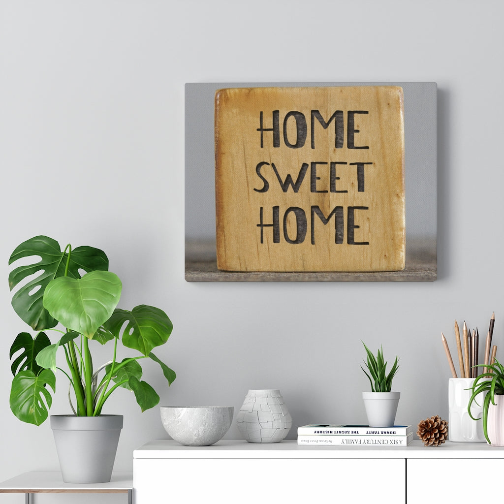 Scripture Walls Inspirational Wall Art Home Sweet Home Motivational Print Ready to Hang Artwork Unframed-Express Your Love Gifts