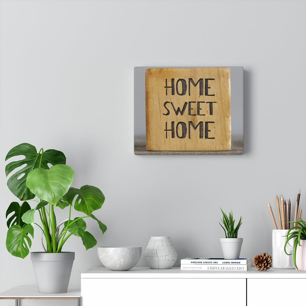 Scripture Walls Inspirational Wall Art Home Sweet Home Motivational Print Ready to Hang Artwork Unframed-Express Your Love Gifts