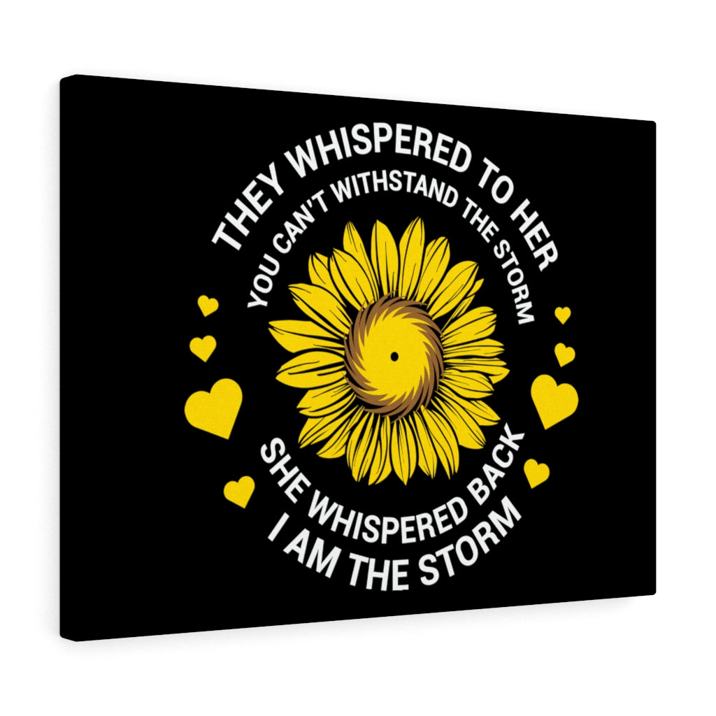 Scripture Walls Inspirational Wall Art I Am The Storm Wall Art Motivational Motto Inspiring Prints Artwork Decor Ready to Hang Unframed-Express Your Love Gifts