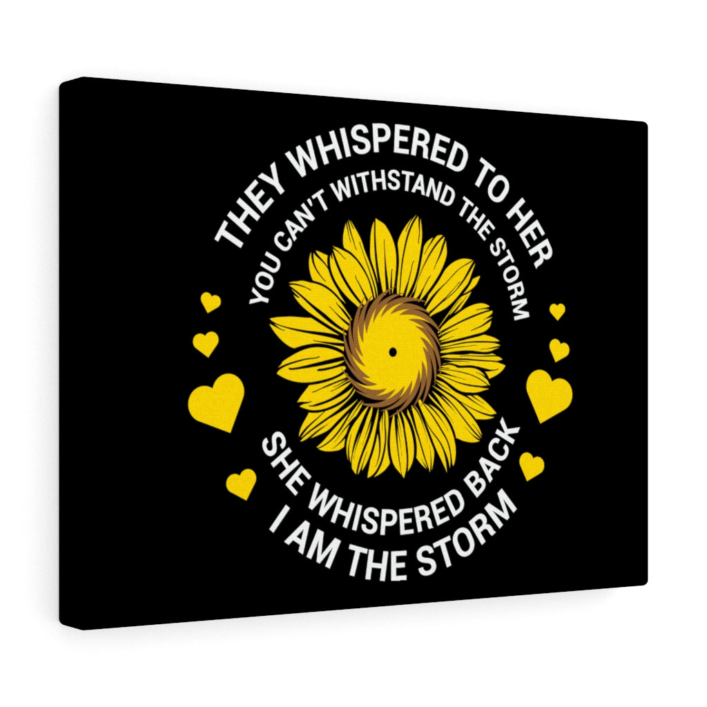 Scripture Walls Inspirational Wall Art I Am The Storm Wall Art Motivational Motto Inspiring Prints Artwork Decor Ready to Hang Unframed-Express Your Love Gifts