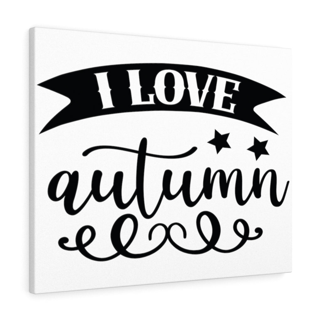 Scripture Walls Inspirational Wall Art I Love Autumn Star Wall Art Motivation Wall Decor for Home Office Gym Inspiring Success Quote Print Ready to Hang Unframed-Express Your Love Gifts