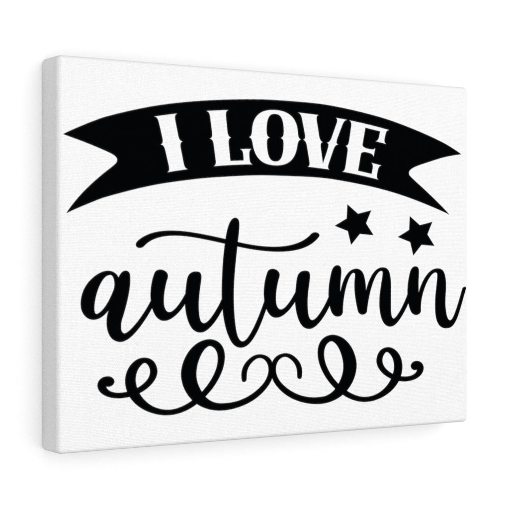 Scripture Walls Inspirational Wall Art I Love Autumn Star Wall Art Motivation Wall Decor for Home Office Gym Inspiring Success Quote Print Ready to Hang Unframed-Express Your Love Gifts