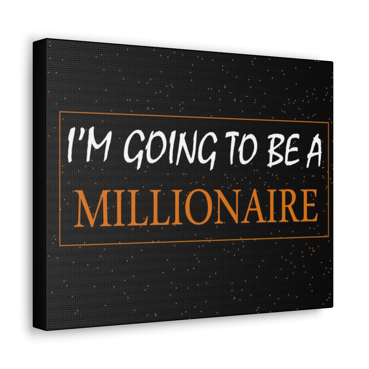 Scripture Walls Inspirational Wall Art I'm Going To Be A Millionaire Motivation Wall Decor for Home Office Gym Inspiring Success Quote Print Ready to Hang Unframed-Express Your Love Gifts