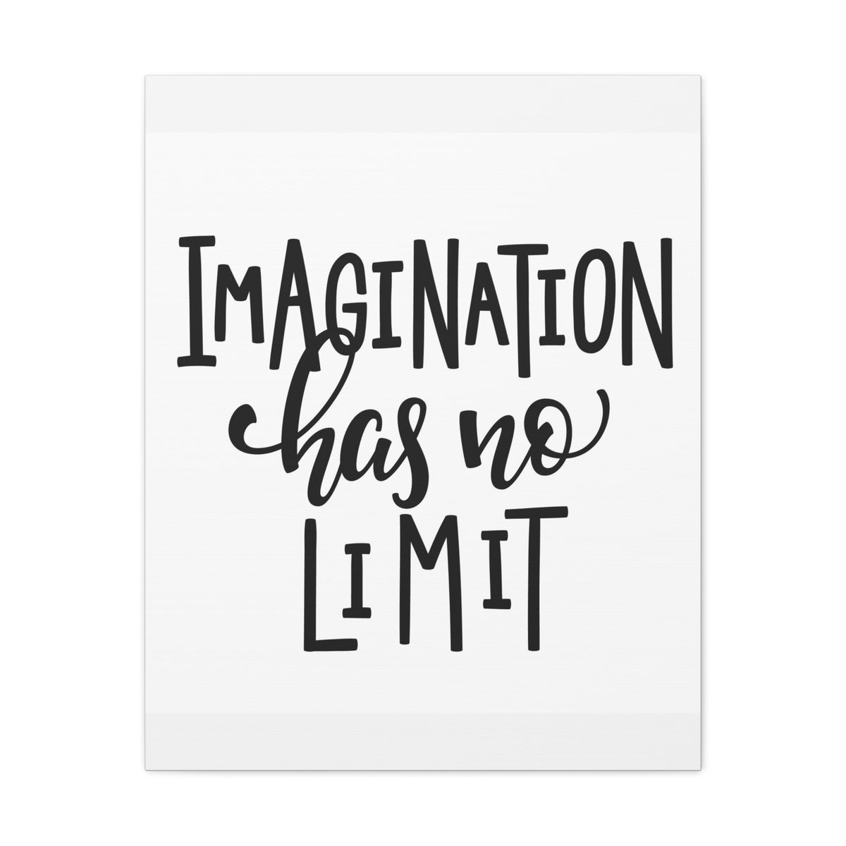 Scripture Walls Inspirational Wall Art Imagination Has No Limit Motivation Wall Decor for Home Office Gym Inspiring Success Quote Print Ready to Hang Unframed-Express Your Love Gifts