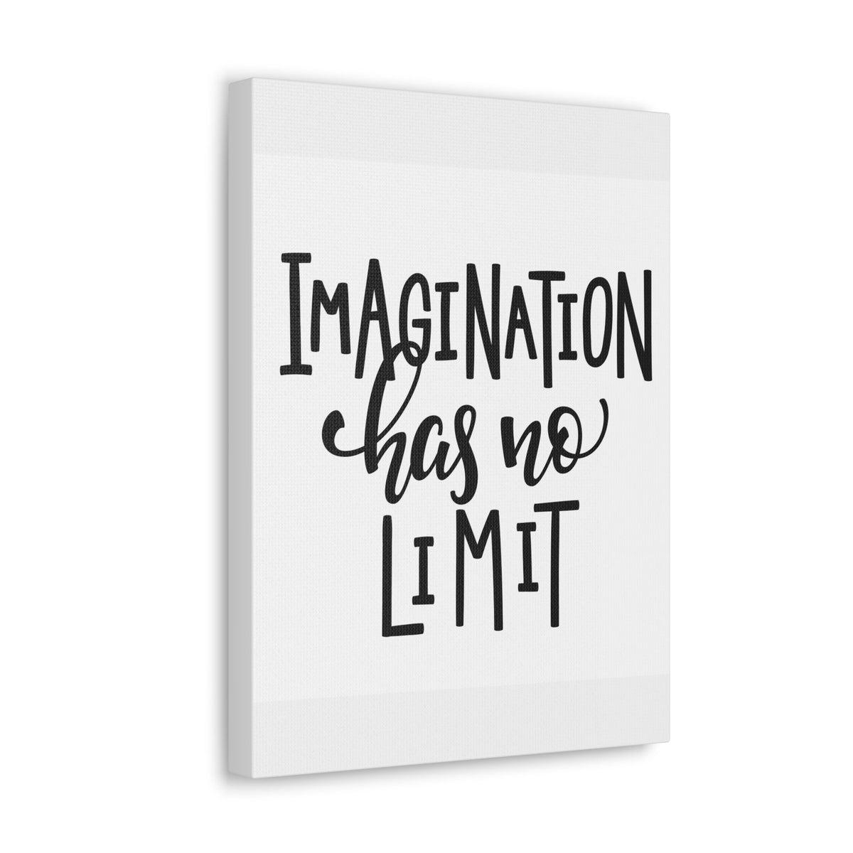 Scripture Walls Inspirational Wall Art Imagination Has No Limit Motivation Wall Decor for Home Office Gym Inspiring Success Quote Print Ready to Hang Unframed-Express Your Love Gifts