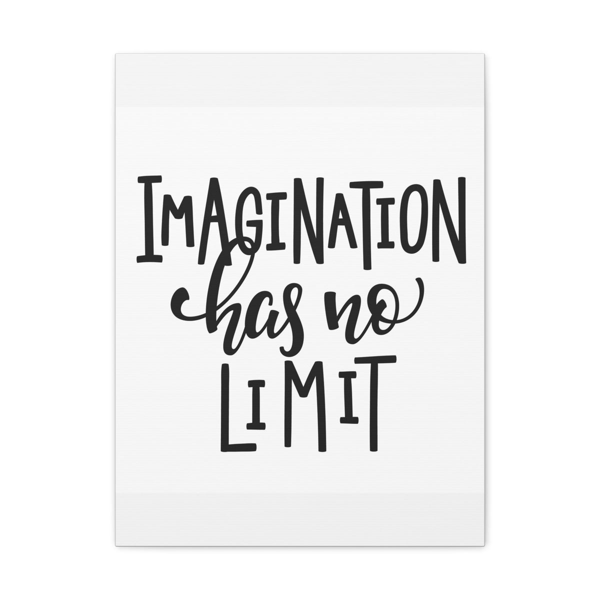 Scripture Walls Inspirational Wall Art Imagination Has No Limit Motivation Wall Decor for Home Office Gym Inspiring Success Quote Print Ready to Hang Unframed-Express Your Love Gifts