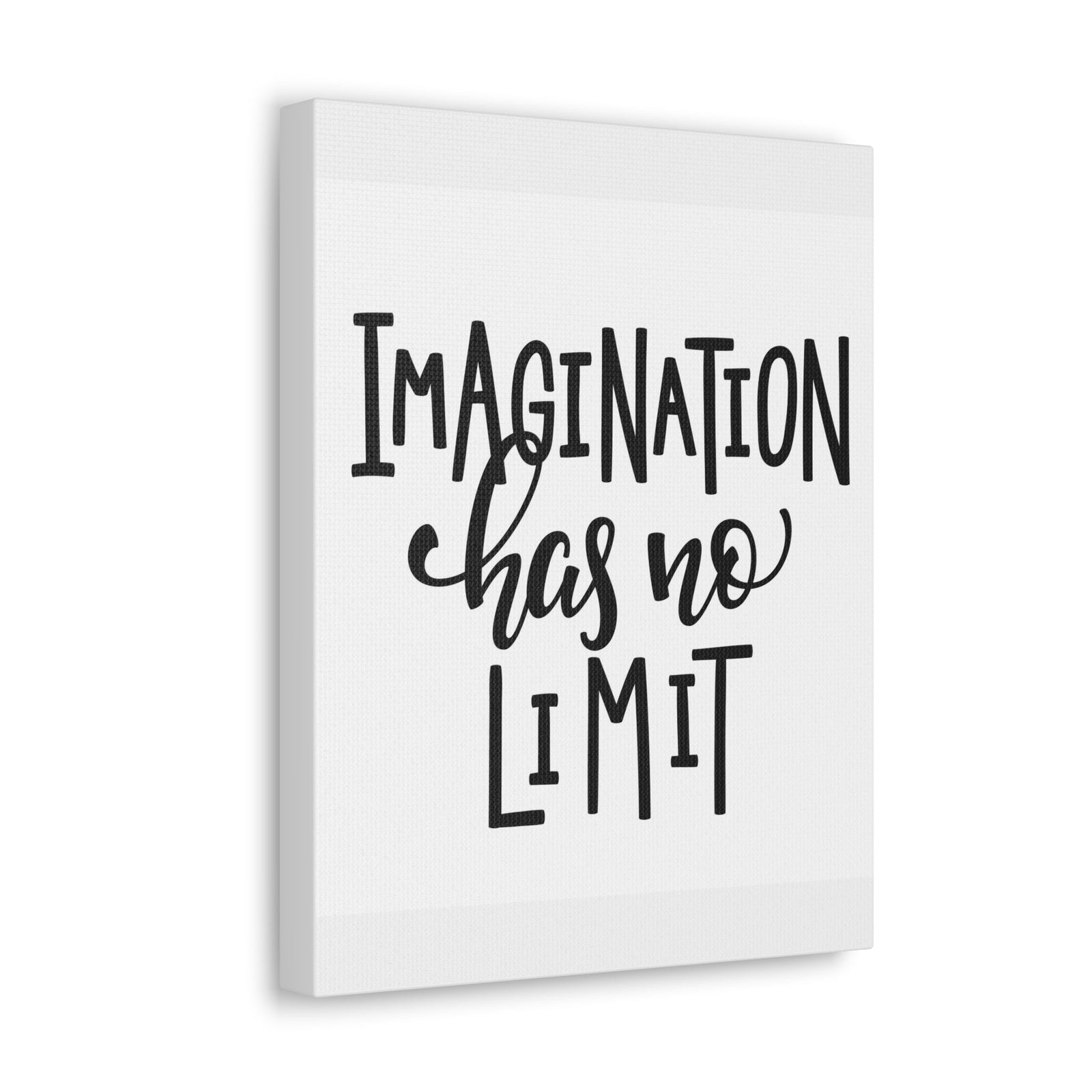 Scripture Walls Inspirational Wall Art Imagination Has No Limit Motivation Wall Decor for Home Office Gym Inspiring Success Quote Print Ready to Hang Unframed-Express Your Love Gifts