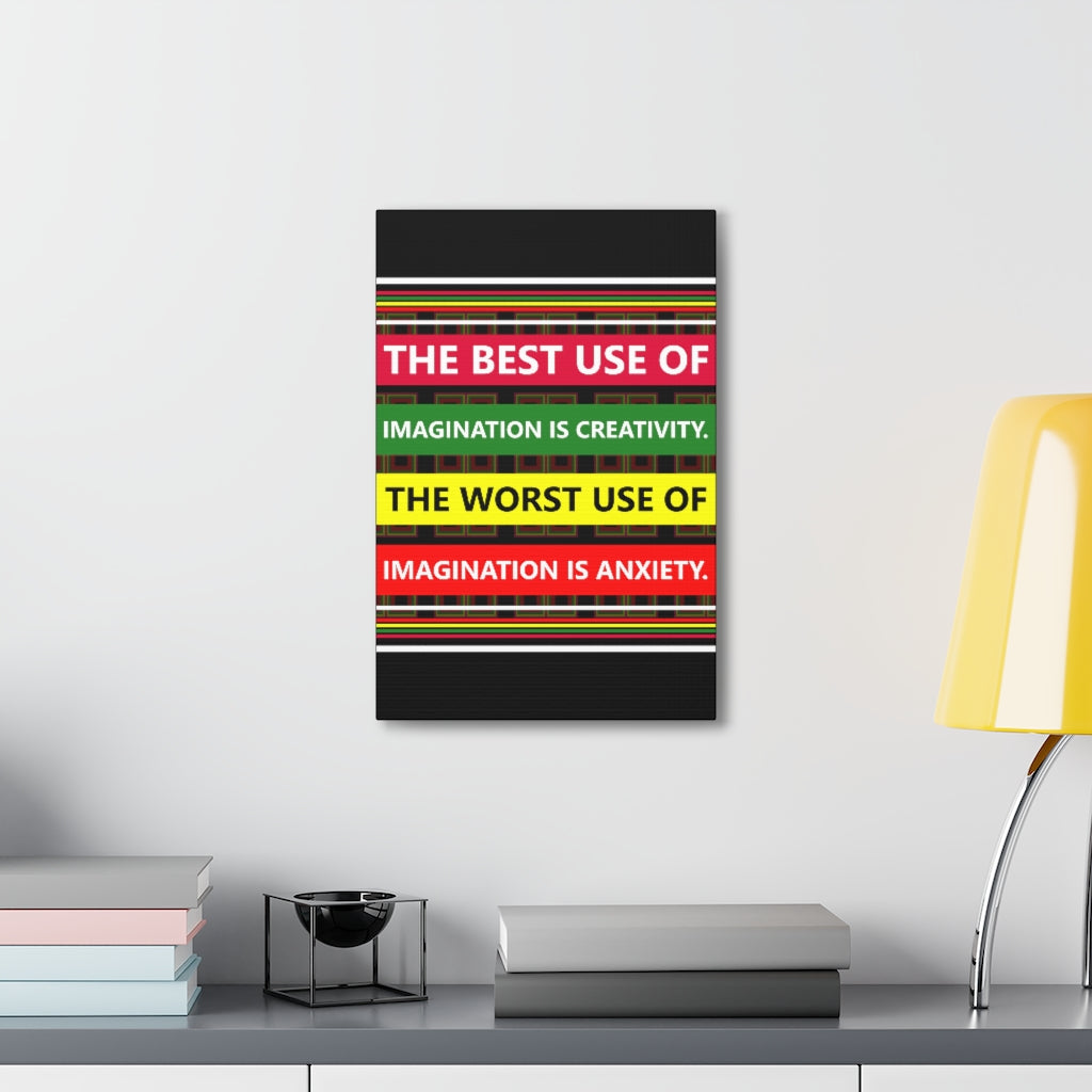 Scripture Walls Inspirational Wall Art Imagination Is Creativity Motivation Wall Decor for Home Office Gym Inspiring Success Quote Print Ready to Hang Unframed-Express Your Love Gifts