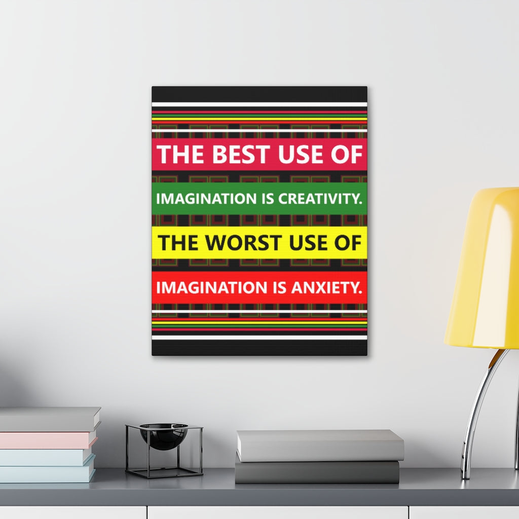 Scripture Walls Inspirational Wall Art Imagination Is Creativity Motivation Wall Decor for Home Office Gym Inspiring Success Quote Print Ready to Hang Unframed-Express Your Love Gifts